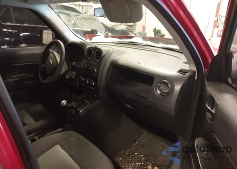 2010 Jeep Patriot Sport from USA, damaged, VIN 1J4NF2GB1AD501605